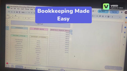 Therapist Bookkeeping Template